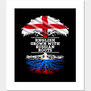 English Grown With Russian Roots - Gift for Russian With Roots From Russia Posters and Art